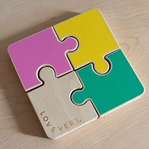 Lovevery Chunky Wooden Jigsaw Puzzle